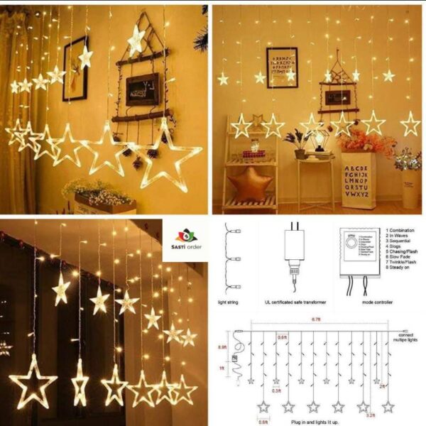 Yellow Color Star Lights