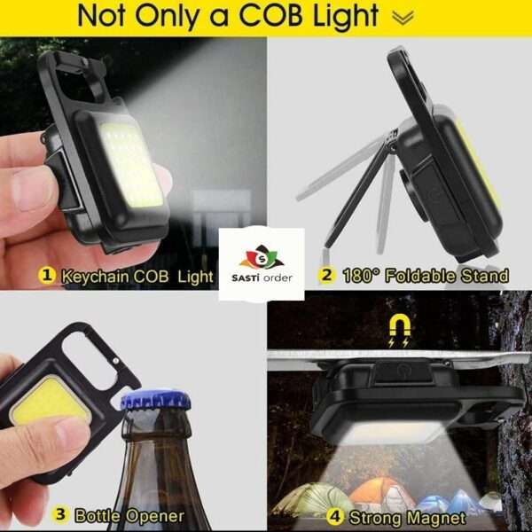 Small Flashlights 1000 Lumens Mini Keychain Flashlight - Image 2