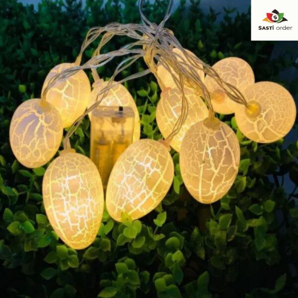 Cracked Egg String Light