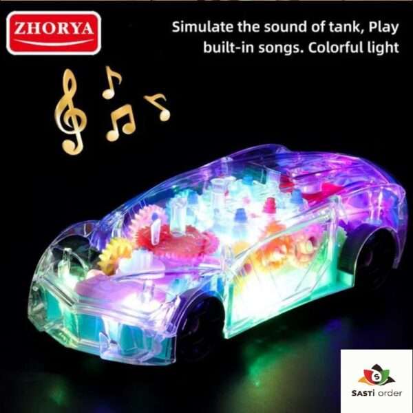 Concept Musical Led Racing Car