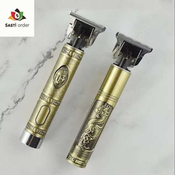 Electric Hair Clippers Trimmer with adjustable stainless steel blades and ergonomic design.