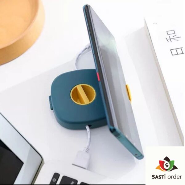 Earphone Rotatable Cable Case
