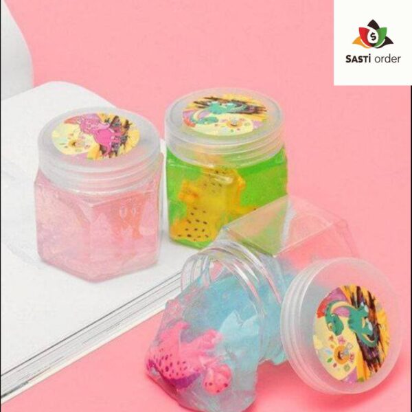 Unicorn Crystal  Clay Slime Toy