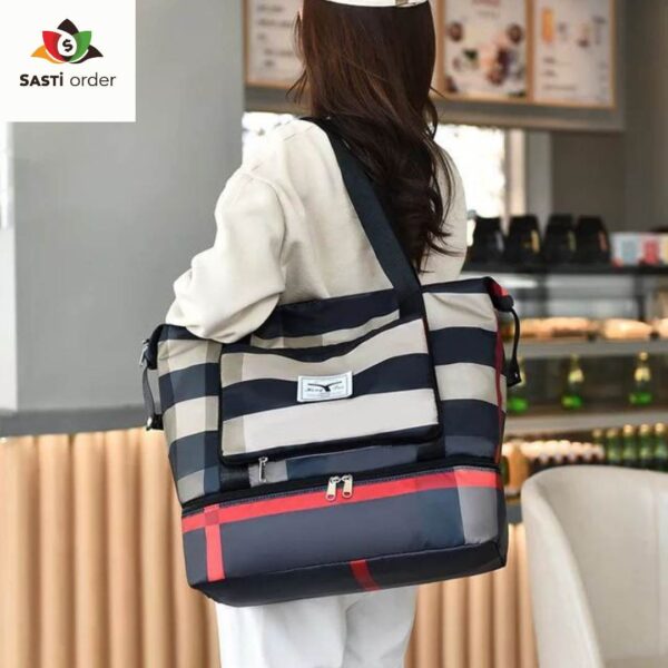 Foldable Dry Wet Separation Travel Bag