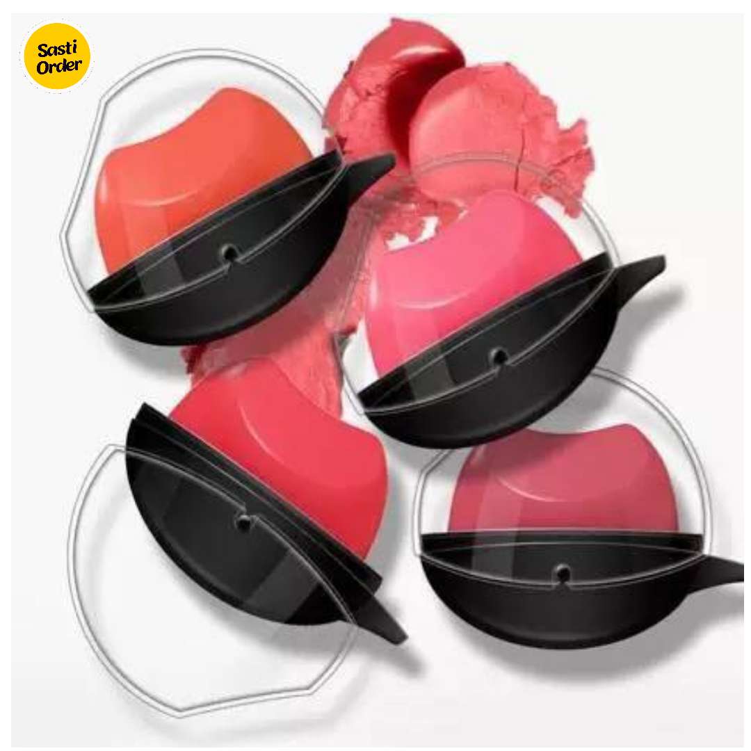 Lip Shape Lipstick in a fun lip-shaped case, offering bold color and smooth, creamy application for a playful beauty experience.