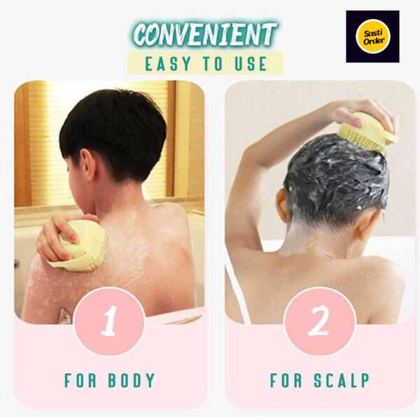 Silicone Massage Bath Brush - Image 4