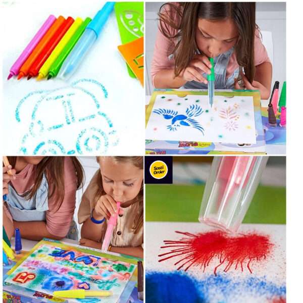 Spray Blow Marker