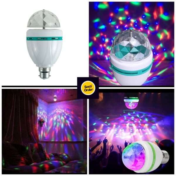 Colorful Rotating Bulb