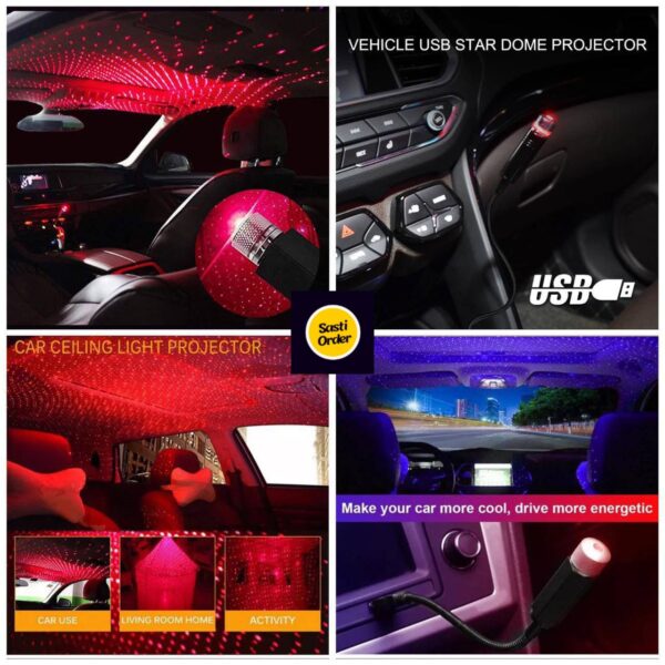 Usb Car RGB Light