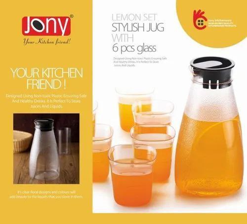 Jug & Glass Combo Set