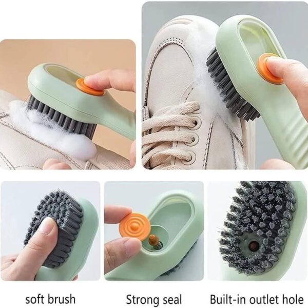 Soap Dispensing Cleaning Brush