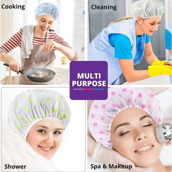 3 Pc Shower Cap