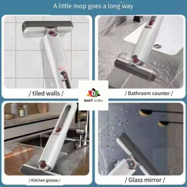 Mini Portable Mop Hand Free Squeeze Mop - Image 2