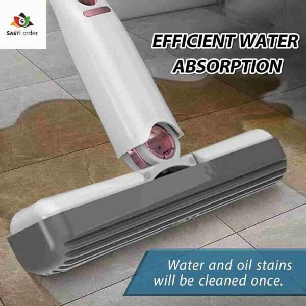 Mini Portable Mop Hand Free Squeeze Mop - Image 3