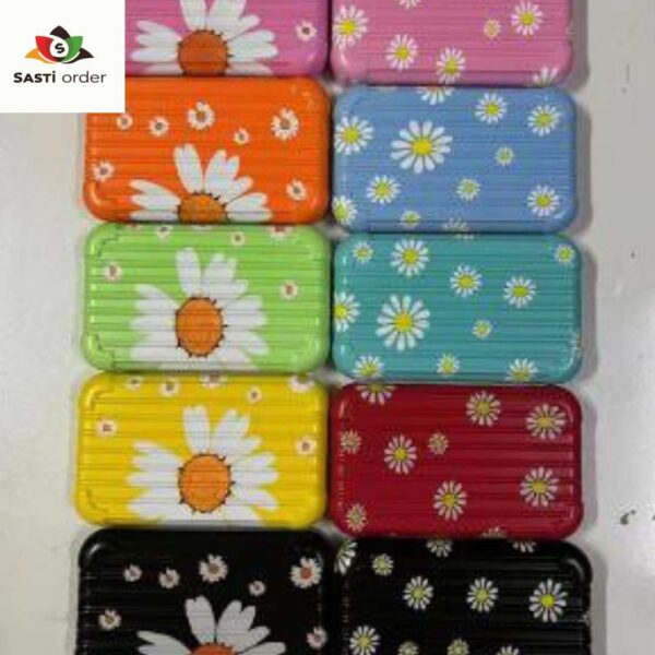 Bagfuture Women's Flower Bag with floral design, featuring adjustable straps and multiple compartments for daily essentials.