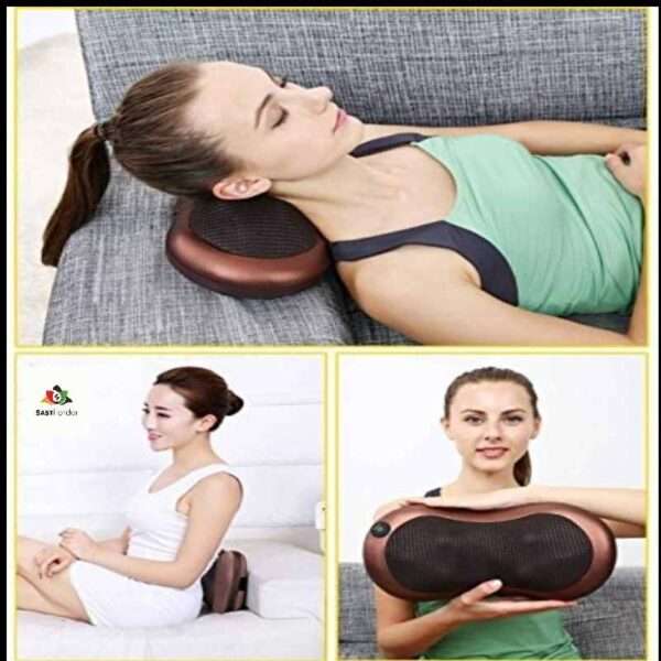 Car home electric smart massage pillow 8 ball - Image 2