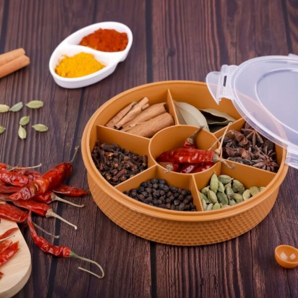 7 section spice box