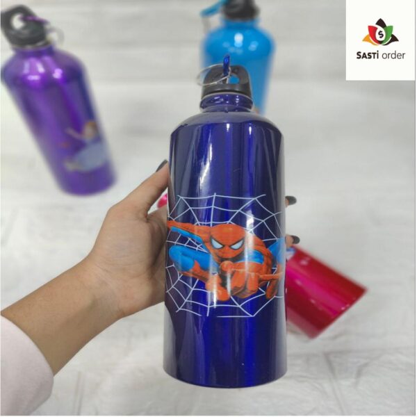 Metal Cute Cartoon kids Water Bottle - Image 2