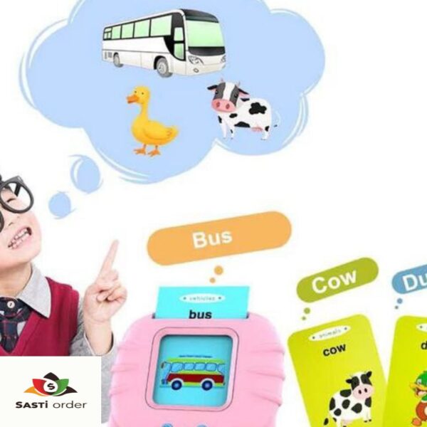 Preschool flash card english speaker
