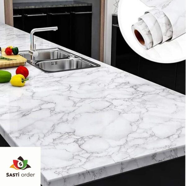 Waterproof oil proof marble sticker