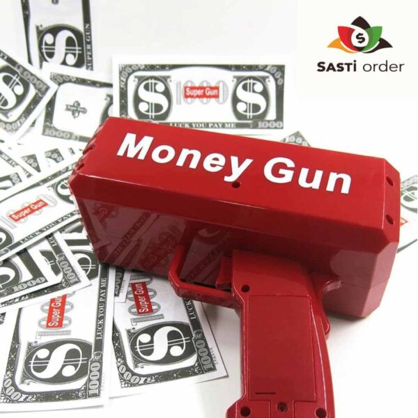 Rain money gun toy pistol