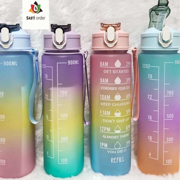 1 litre water bottles