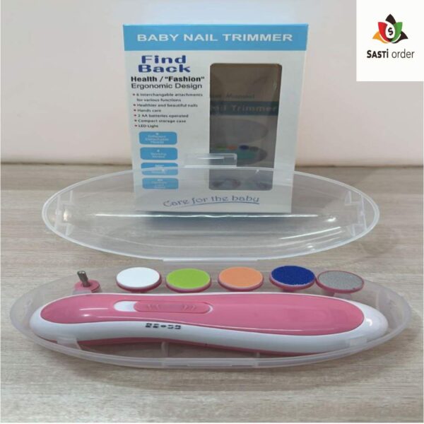 Multi use baby manicure electric