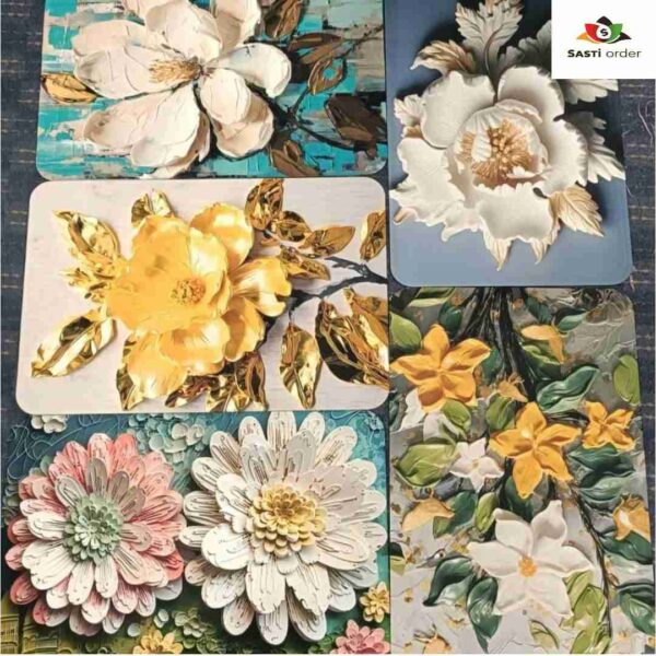 "5D Carpet Printing showcasing vibrant, high-definition designs with depth and texture for enhanced home decor."