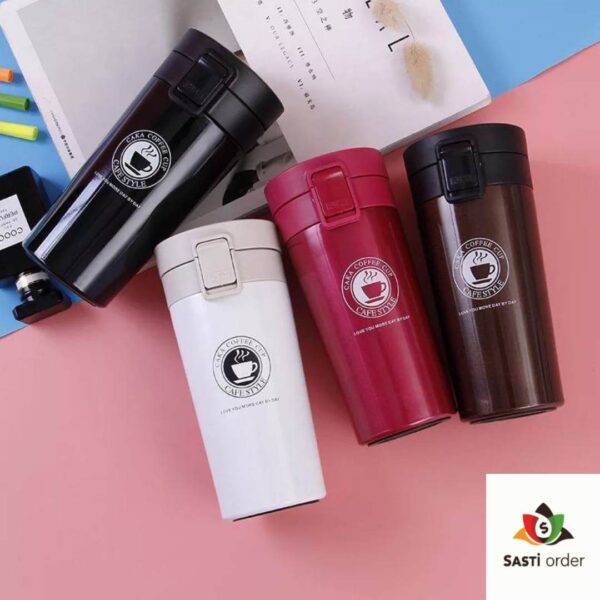 Hot and cold coffee travel mug