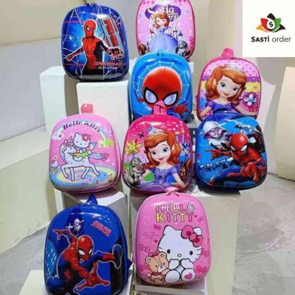 "Colorful kids bookbags schoolbags designed for school with spacious compartments and comfortable straps."