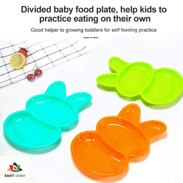 "Rabbit shape dish for serving snacks and appetizers"