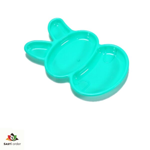 "Rabbit shape dish for serving snacks and appetizers"