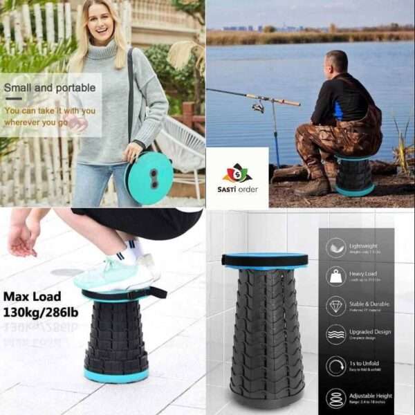 Telescopic stool