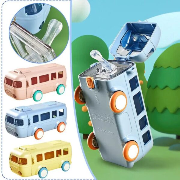 Baby bus shape children water cup