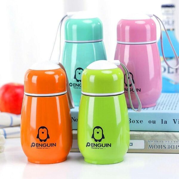 Penguin thermos water bottle