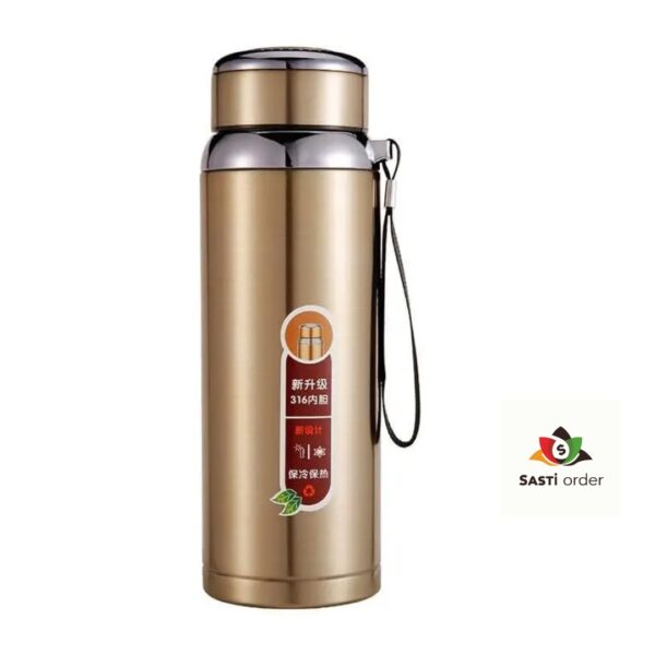 Sports Vacuum Insulated Stainless Steel Water Bottle - Image 2