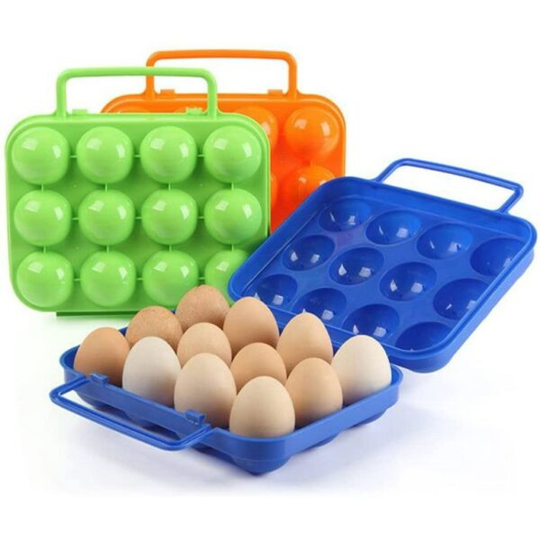 New Plastic Egg Holder Eggs Storage Box Container Case