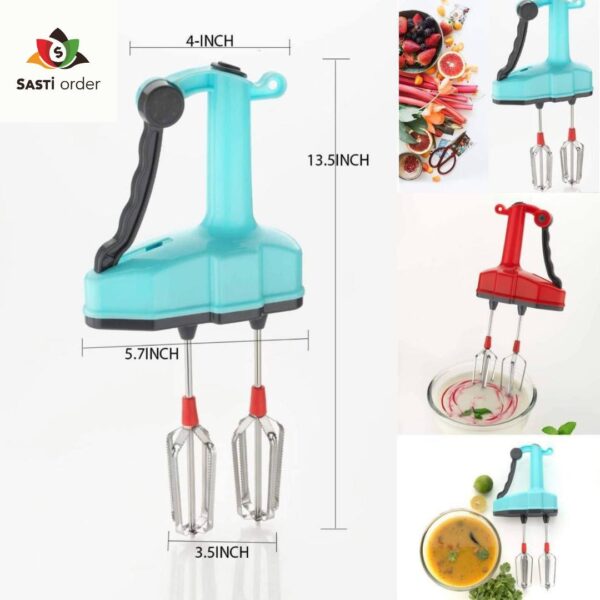 Speed Blender with stainless-steel blades and BPA-free jar for smoothies, soups, and sauces.