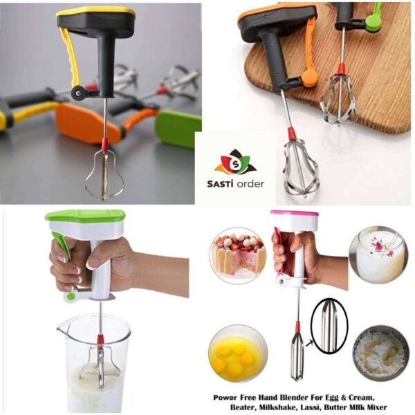 Speed Blender with stainless-steel blades and BPA-free jar for smoothies, soups, and sauces.