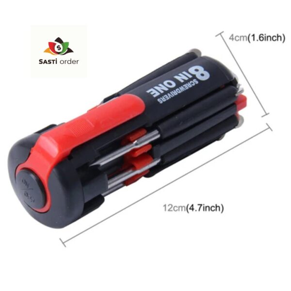 Pocket 8 in 1 Screwdriver - Image 3