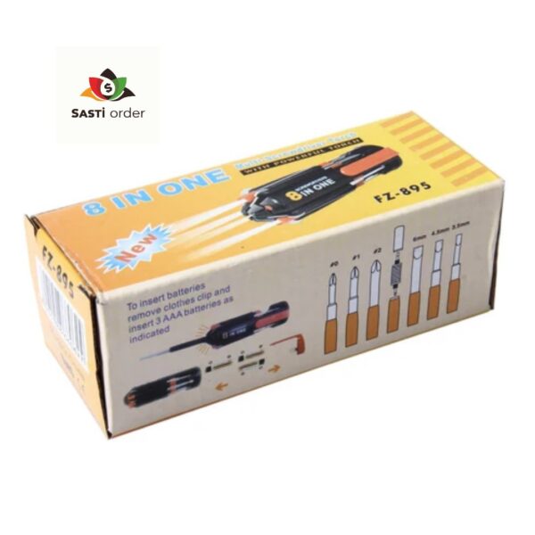 Pocket 8 in 1 Screwdriver - Image 5
