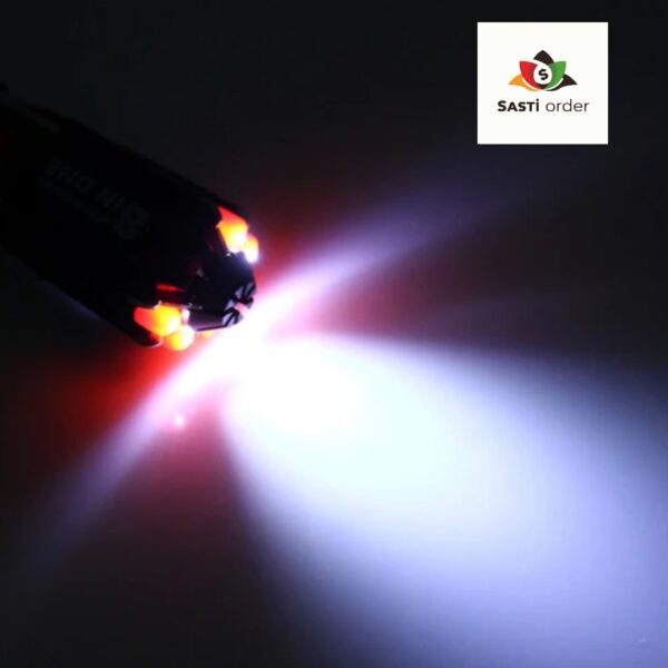 Pocket 8 in 1 Screwdriver with compact design and multiple tool heads for versatile repairs.