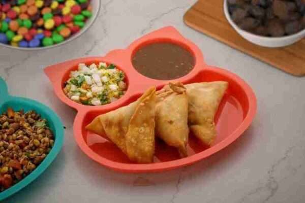 Owl SHAPE DISH 6 PCS FOR KIDS (MULTICOLOR) - Image 2
