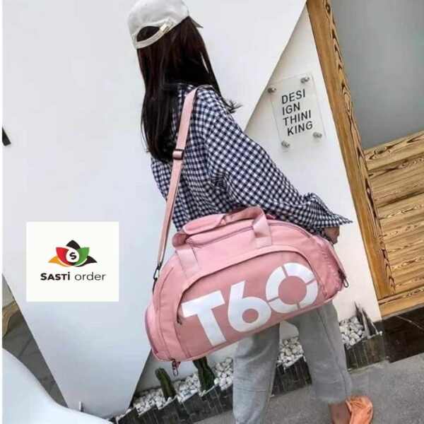 T60 Fashion New Big Capacity Waterproof Ladies Bag with spacious compartments and stylish design, perfect for everyday use."