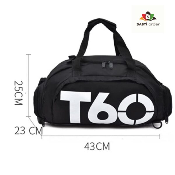 T60 Fashion New Big Capacity Waterproof Ladies Bag with spacious compartments and stylish design, perfect for everyday use.