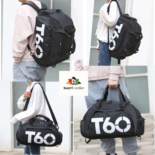 T60 Fashion New Big Capacity Waterproof Ladies Bag with spacious compartments and stylish design, perfect for everyday use.
