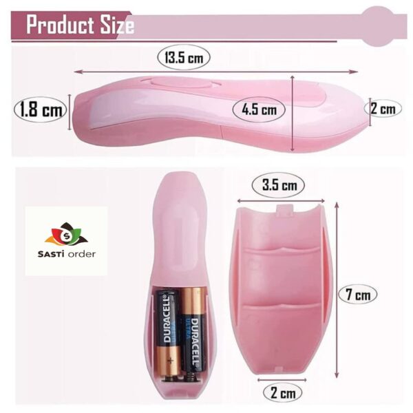 Baby Nail Electric Kit with 6 grinding heads for safe, gentle nail trimming and smoothing, perfect for babies and toddlers.