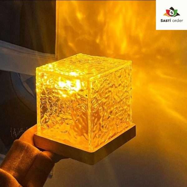 Square Light Lamp Dynamic: A sleek, square-shaped LED lamp with adjustable brightness and color settings, providing modern and customizable illumination.