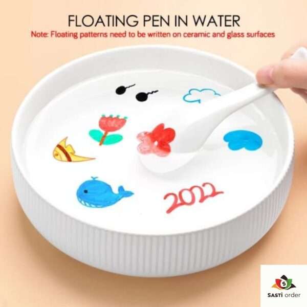 12 vibrant colors Magic Whiteboard Pen set with smooth, erasable ink for clear, bold writing on whiteboards, perfect for school, office, or home use.