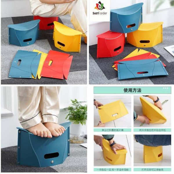 Folding stool portable outdoor